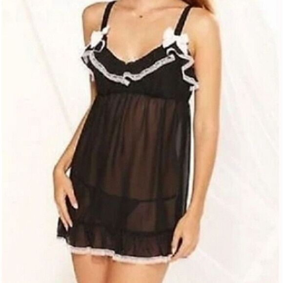 Flora Nikrooz Sheer Nightie - Picture 1 of 5